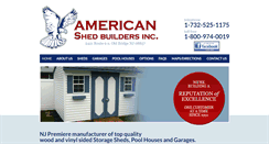 Desktop Screenshot of americanshed.com