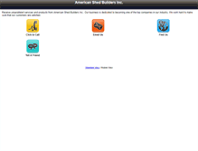 Tablet Screenshot of americanshed.com